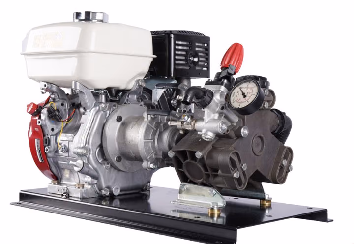 Kolbenmembranpumpe M60 mit Motor GX270