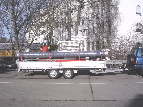 Kreiselpumpenkopf DN300 mit ausrückbarer Kupplung, Schnellkupplungsarmaturen und Saugschlauch DN300