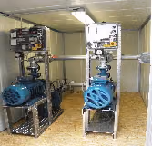 Zwei Pumpwerke IR11 ASD im Container