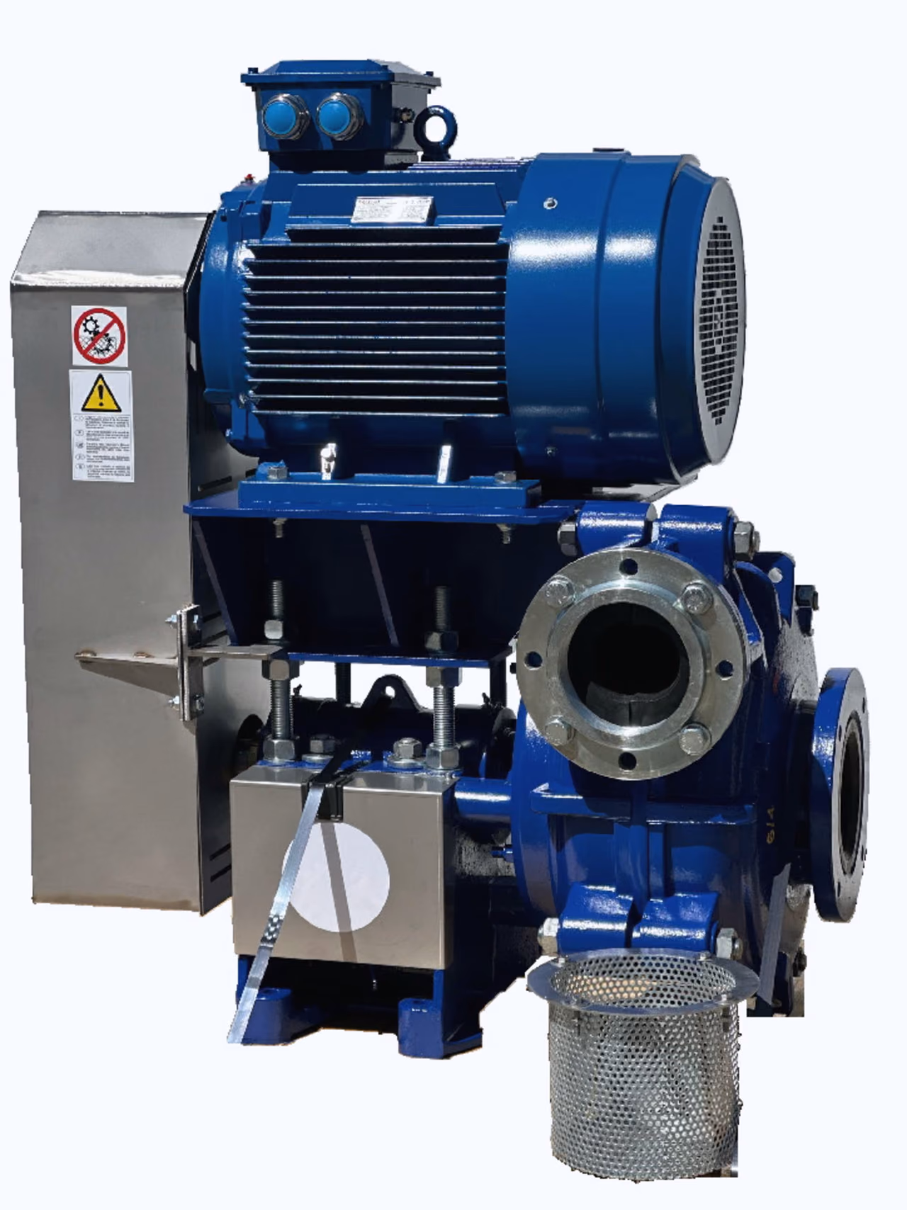 Kieswerkspumpe mit Gummiauskleidung und 30-kW-Motor